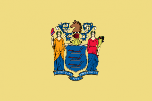 Image of the flag of New Jersey