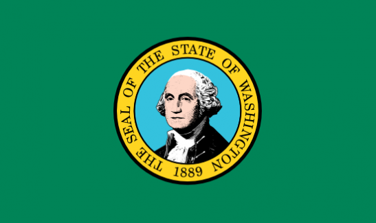 Image of the flag of Washington