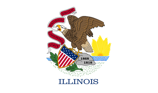 Image of the flag of Illinois