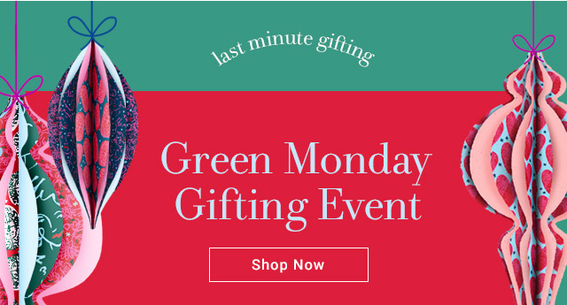 Green Monday Gifting Event