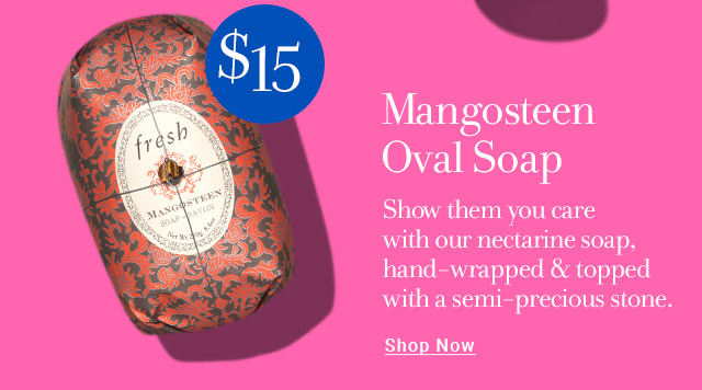 Mangosteen Oval Soap