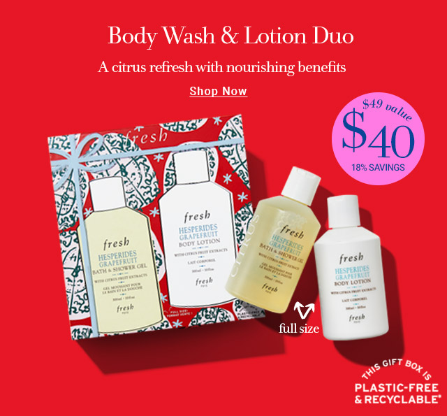 Body Wash & Lotion Duo