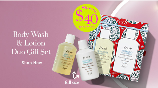 Body Wash & Lotion Duo Gift Set