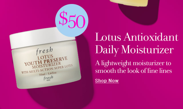 Lotus Antioxidant Daily Moisturizer