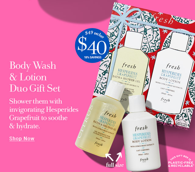 Body Wash  & Lotion Duo Gift Set