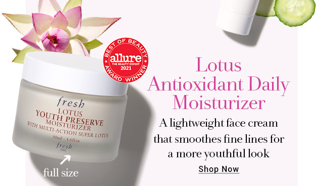 Lotus Antioxidant Daily Moisturizer