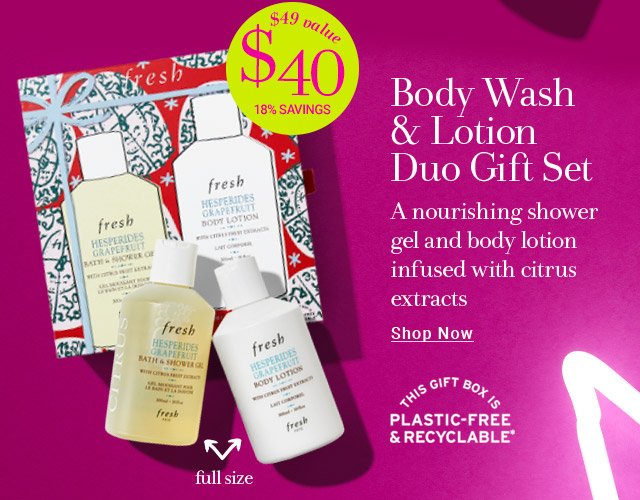 Body Wash & Lotion Duo Gift Set