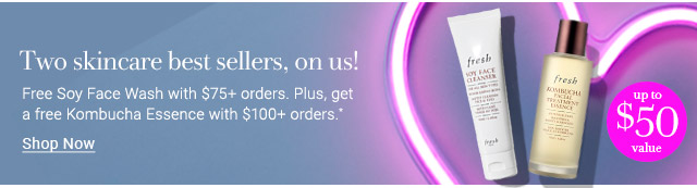 Two skincare best sellers, on us!