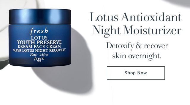 Lotus Antioxidant Night Moisturizer