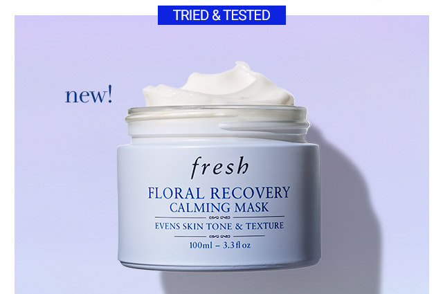 Floral Recovery Calming Mask