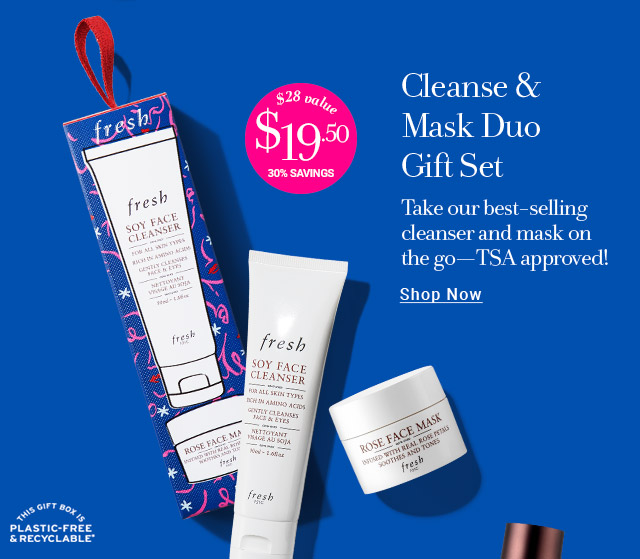 Soy & Strawberry Cleansing Duo Gift Set