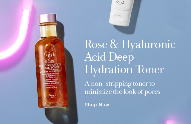 Rose & Hyaluronic Acid Deep Hydration Toner