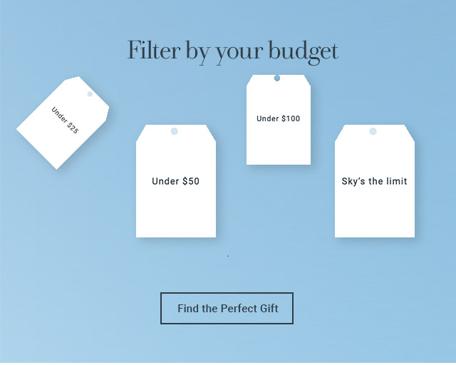 Filter by your budget