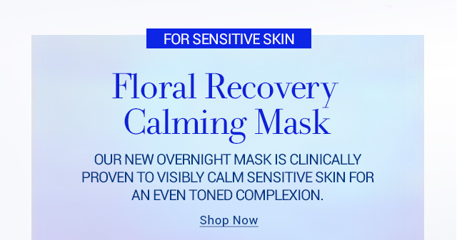 Floral Recovery Calming Mask