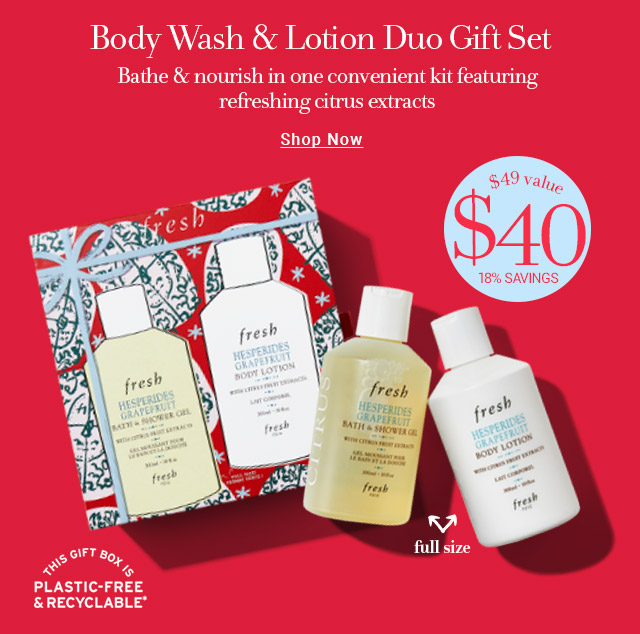 Body Wash & Lotion Duo Gift Set