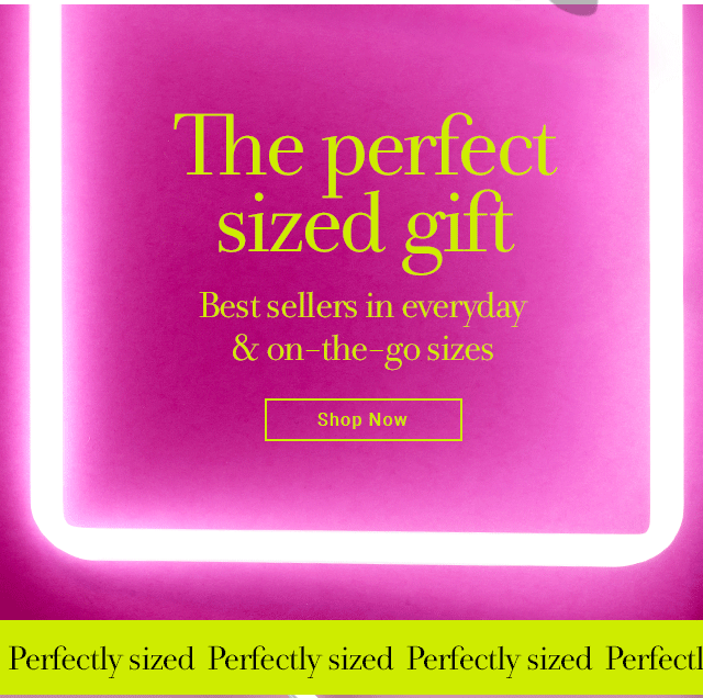 The perfect sized gift