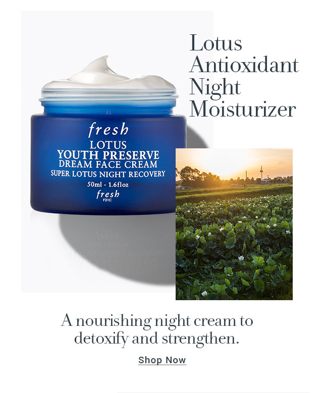 Lotus Antioxidant Night Moisturizer