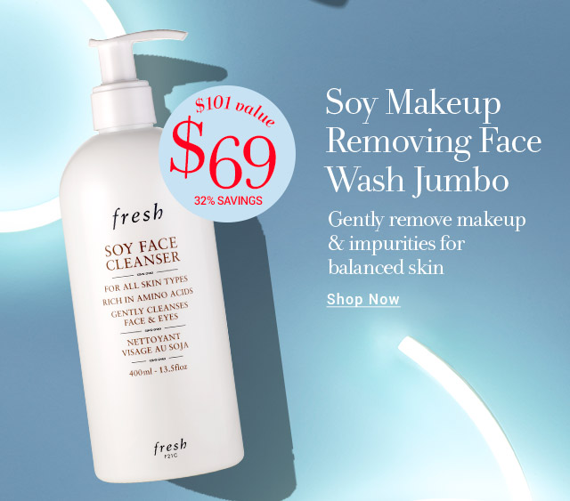 Soy Makeup Removing Face Wash Jumbo