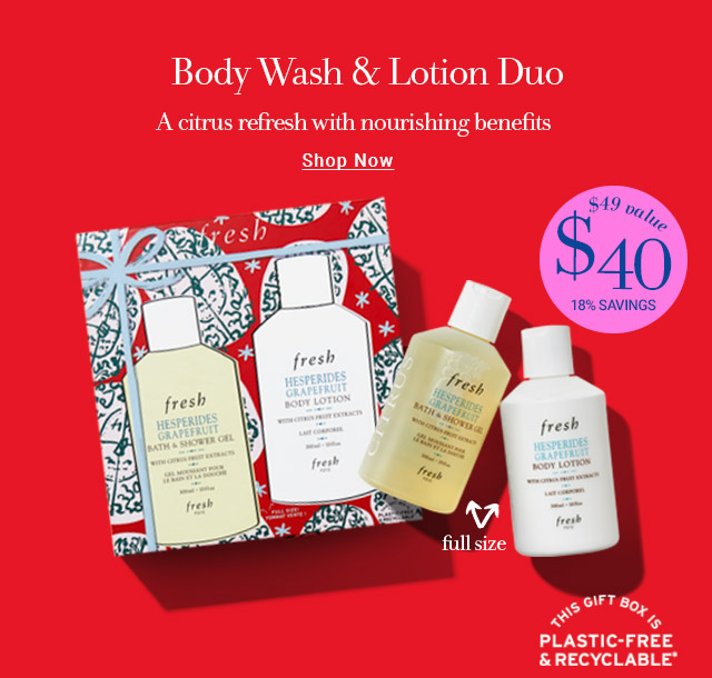 Body Wash & Lotion Duo