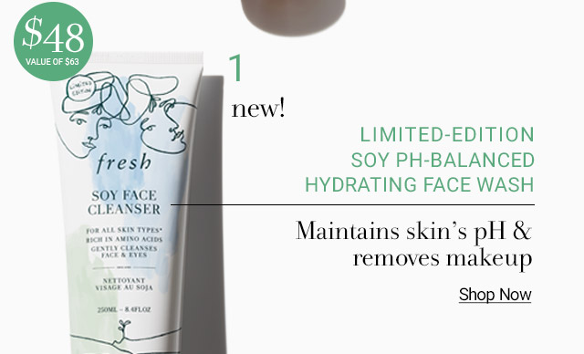 LIMITED-EDITION Soy pH-Balanced Hydrating Face Wash