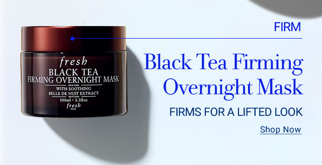 Black Tea Firming  Overnight Mask