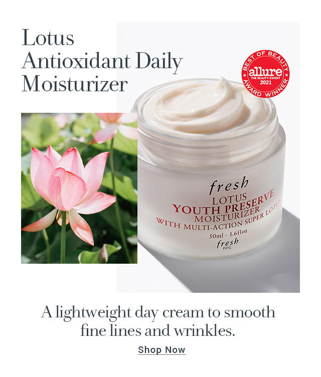 Lotus Antioxidant Daily Moisturizer