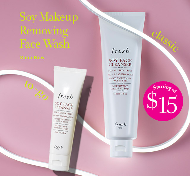 Soy Makeup Removing Face Wash
