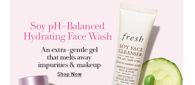 Soy pH-Balanced Hydrating Face Wash