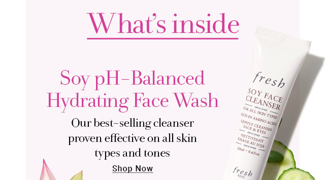 Soy pH-Balanced Hydrating Face Wash