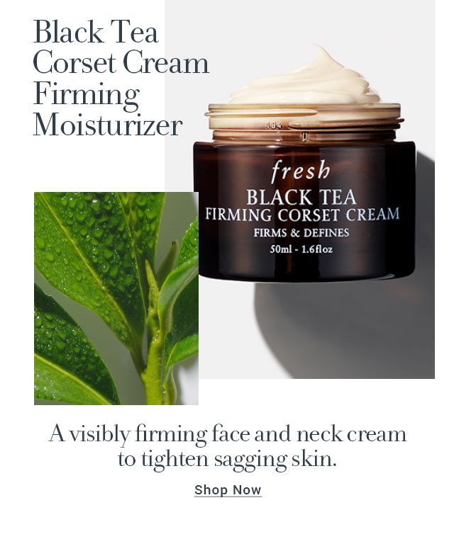 Black Tea Corset Cream Firming Moisturizer