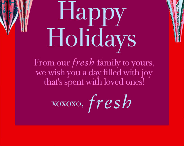 xoxoxo, fresh
