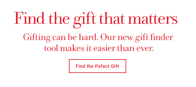 Find the gift that matters
