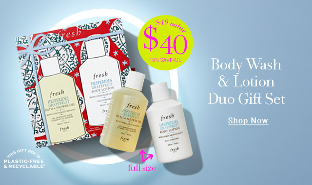 Body Wash & Lotion Duo Gift Set