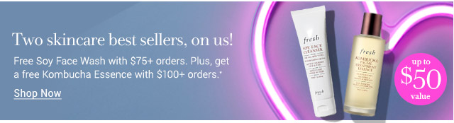 Two skincare best sellers, on us!