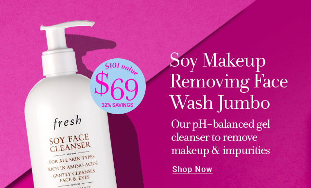 Soy Makeup Removing Face Wash Jumbo