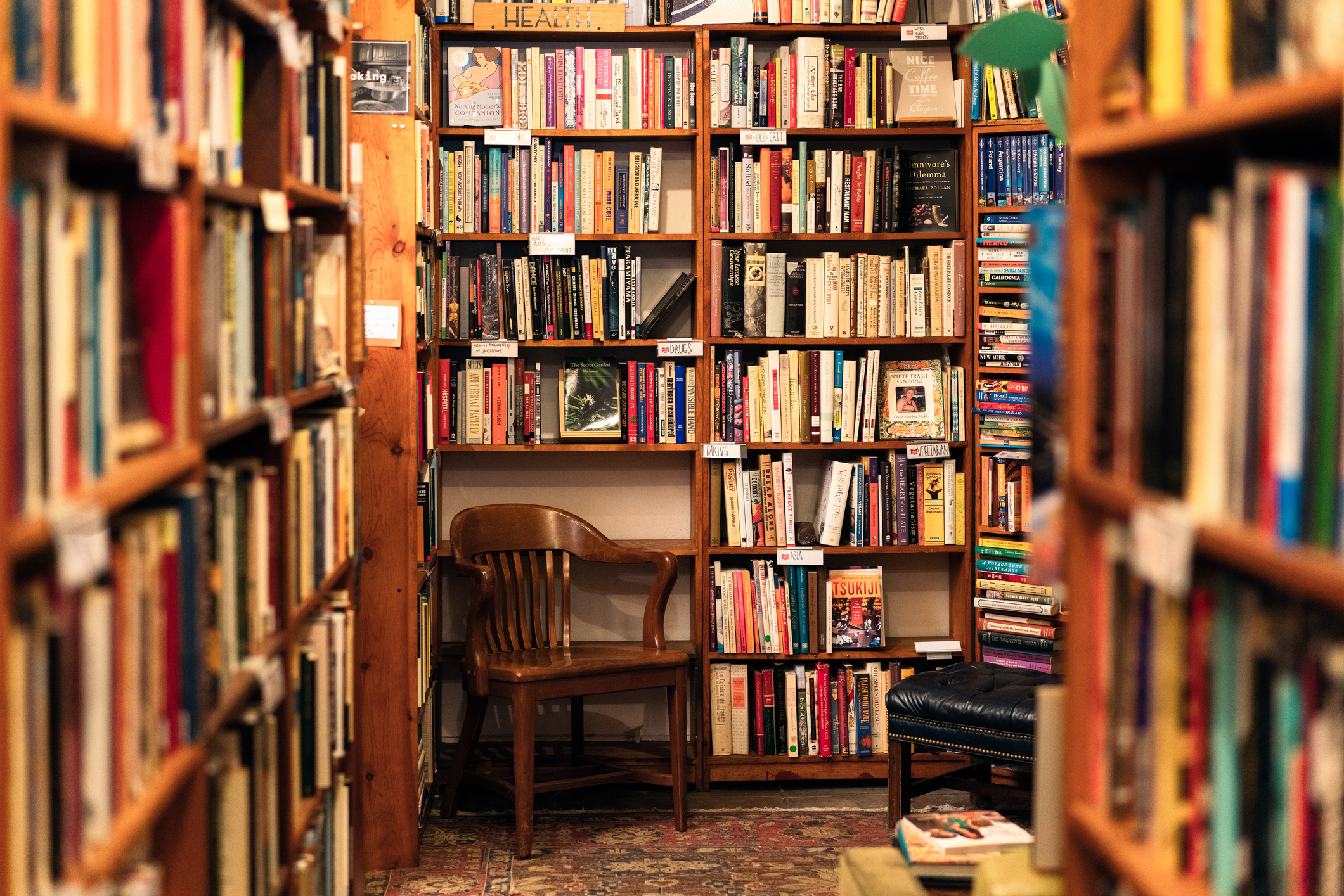 A book store