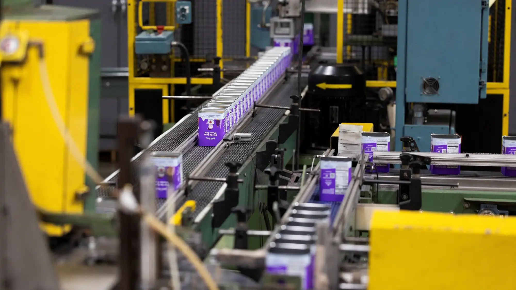 Atmosphere at a factory.