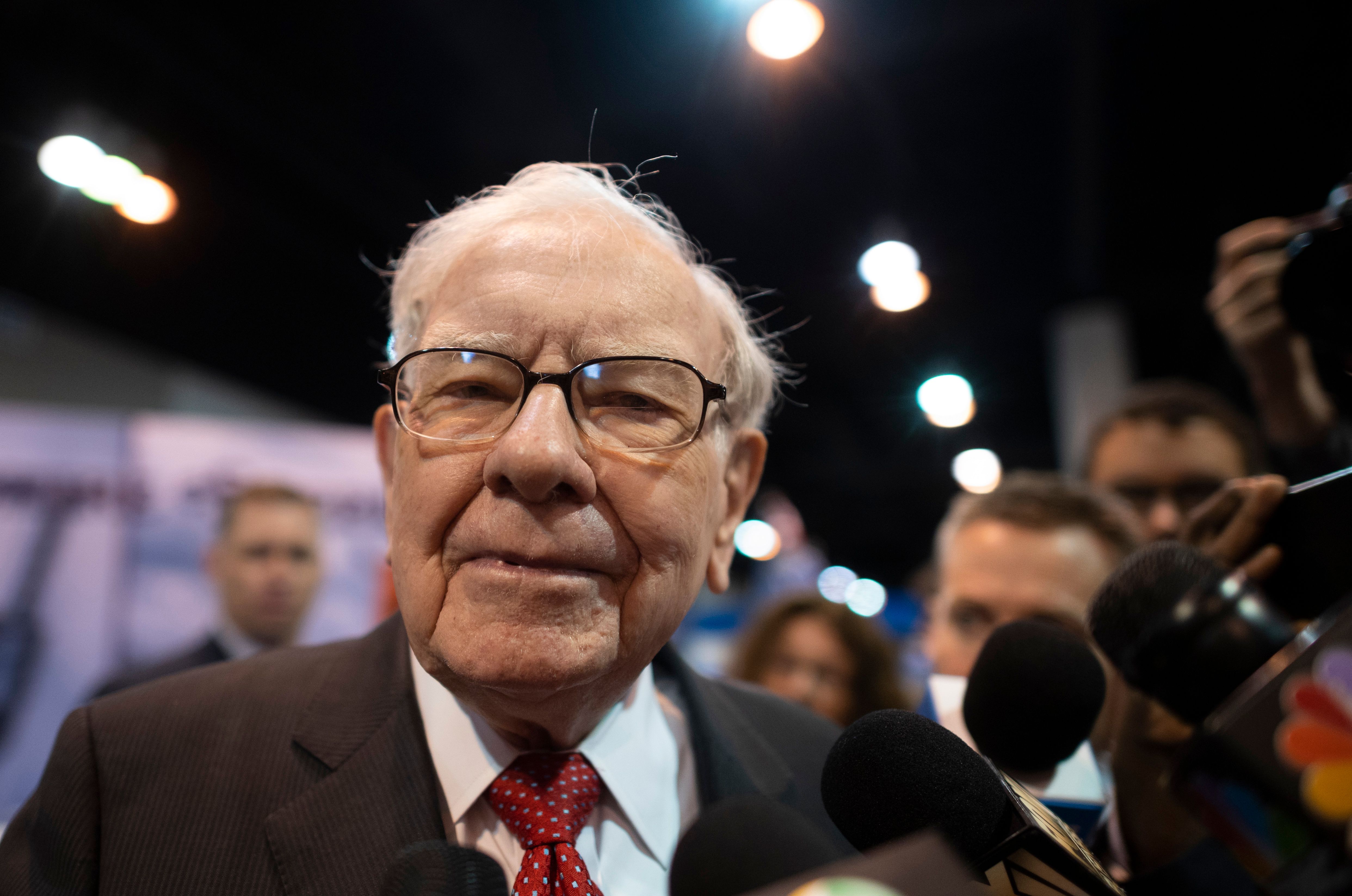 Warren Buffett photographed in 2019.