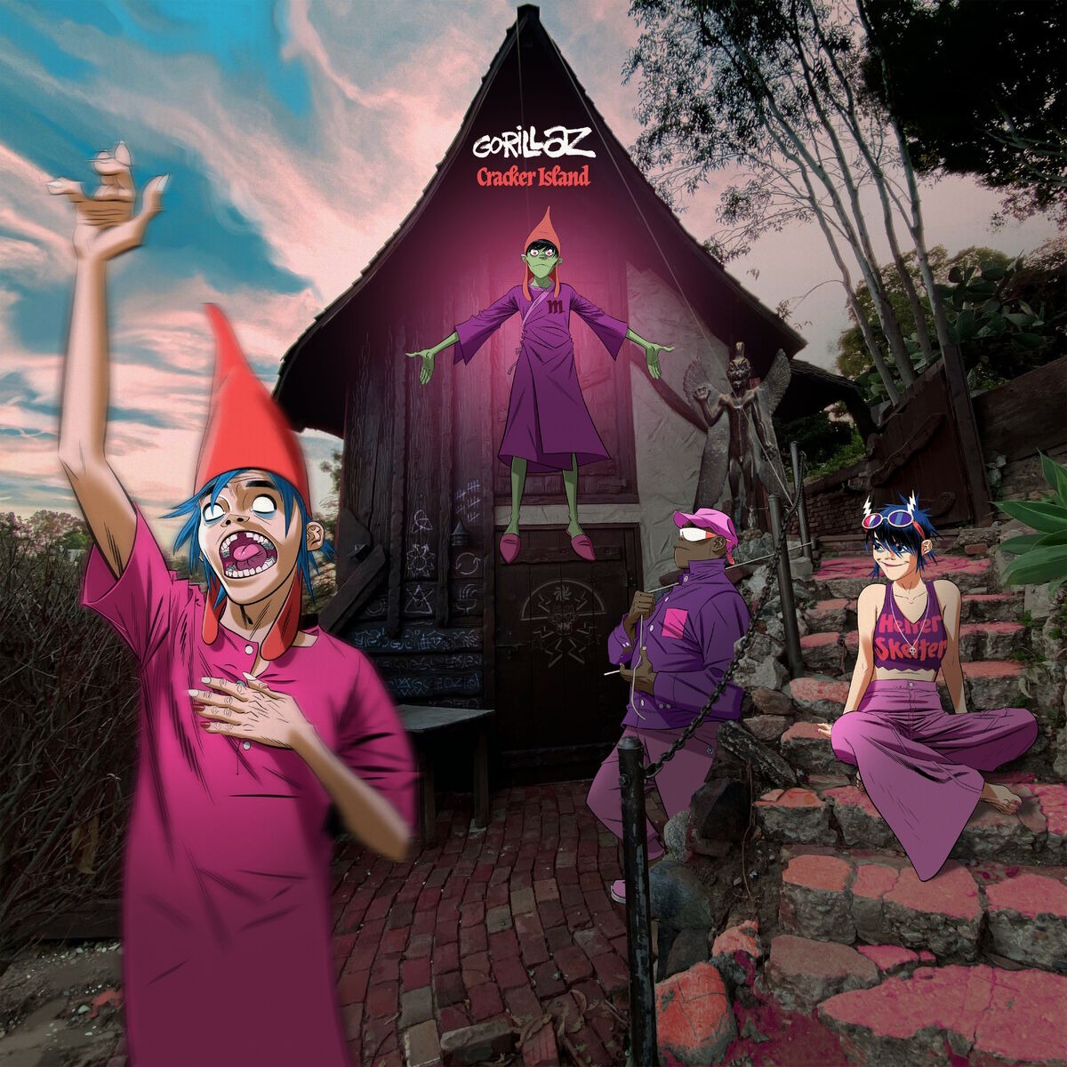 The cover art for Gorillaz's album 