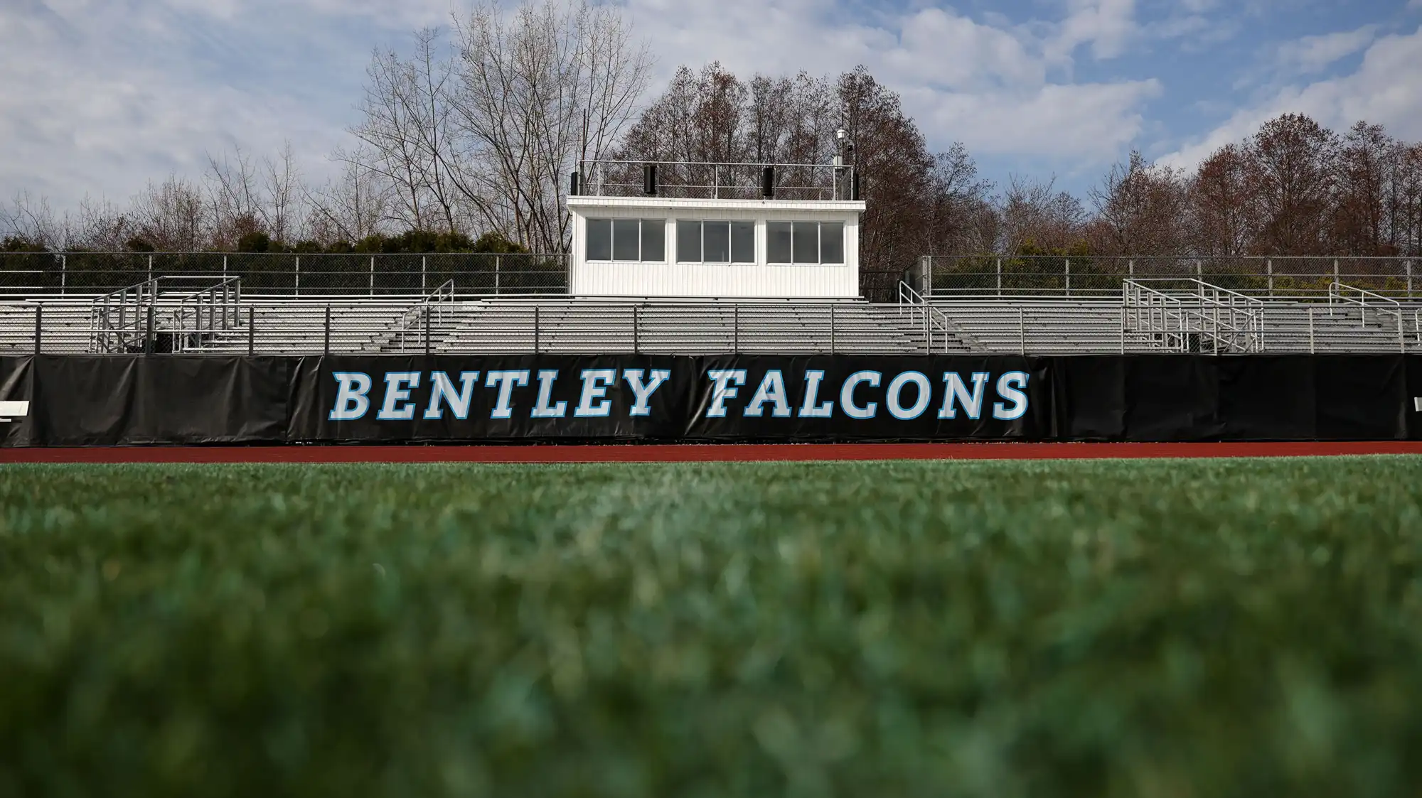 A view of the Bentley Falcons field