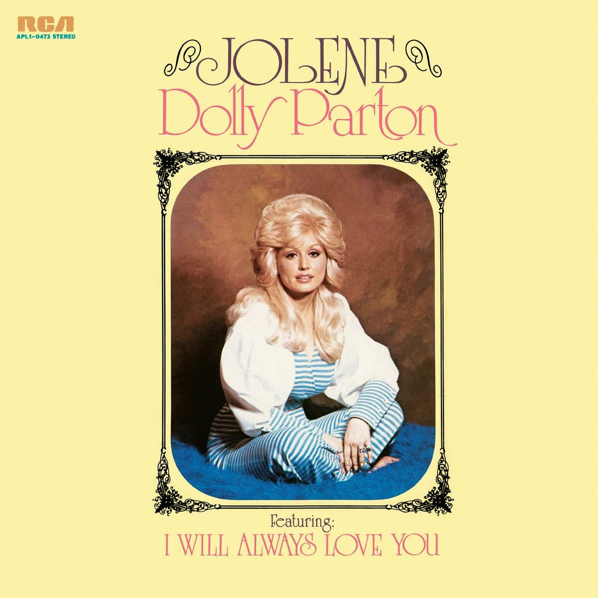 The album cover for Dolly Parton's 1974 album 
